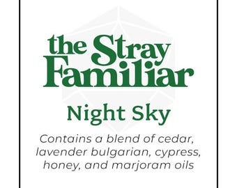 Night Sky || Handmade Fragrance Spray