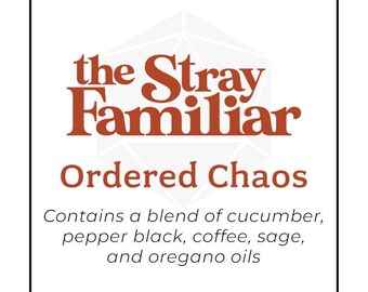 Ordered Chaos || Handmade Fragrance Spray