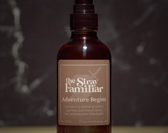 Adventure Begins || Handmade Scented Room Spray