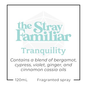 Tranquility || Handmade Fragrance Spray