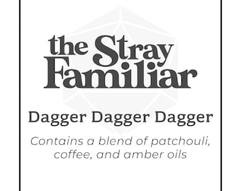 Dagger Dagger Dagger || Handmade Fragrance Spray