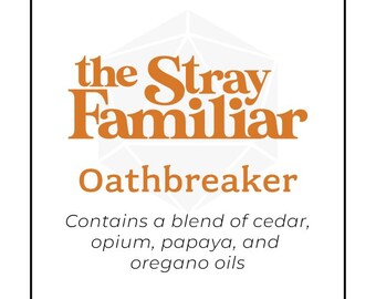 Oathbreaker || Handmade Fragrance Spray