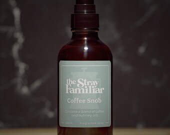 Coffee Snob || Handmade Scented Room Sprays