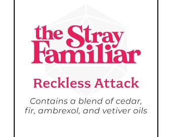 Reckless Attack || Handmade Fragrance Spray