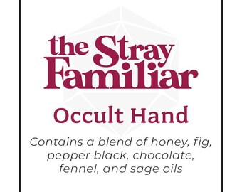 Occult Hand || Handmade Fragrance Spray
