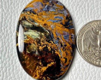 Pietersite hight grade large cabochon Oval Shape 71Crt (43x29x5),mm