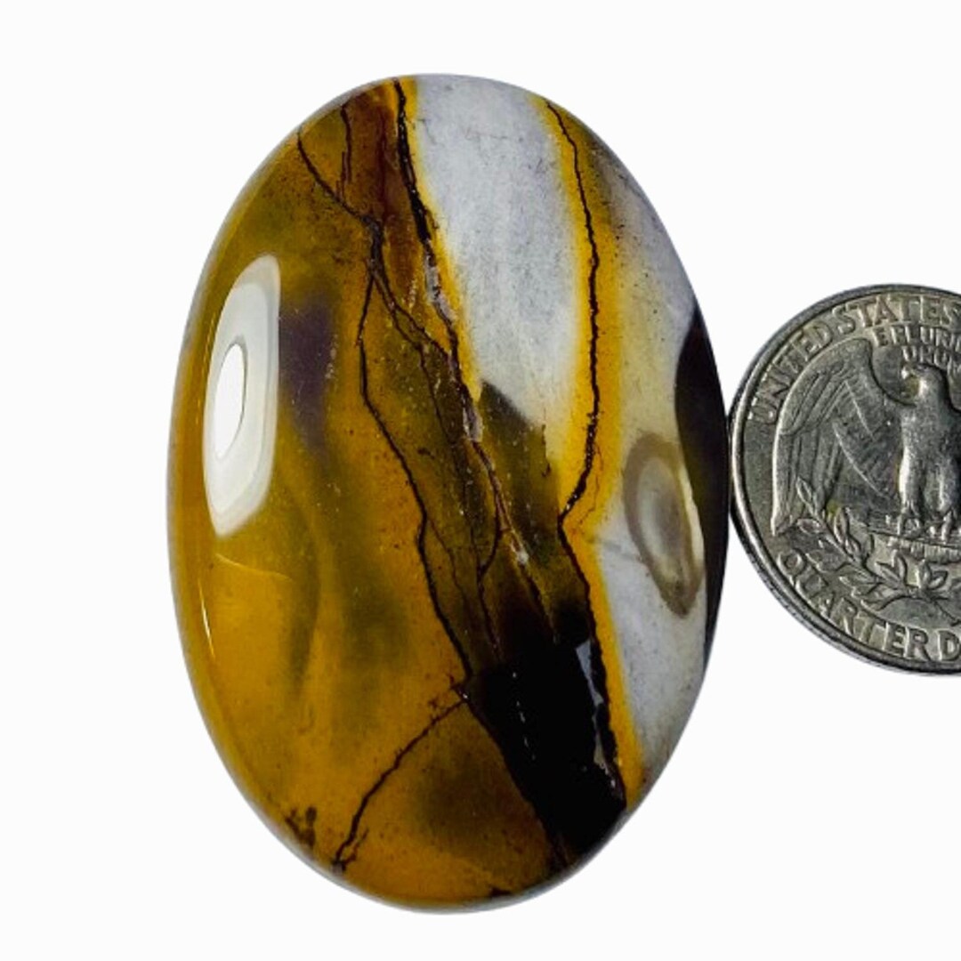 Natural Mookite Jasper Oval Cabochon 91CRT (49x34x6),mm #109