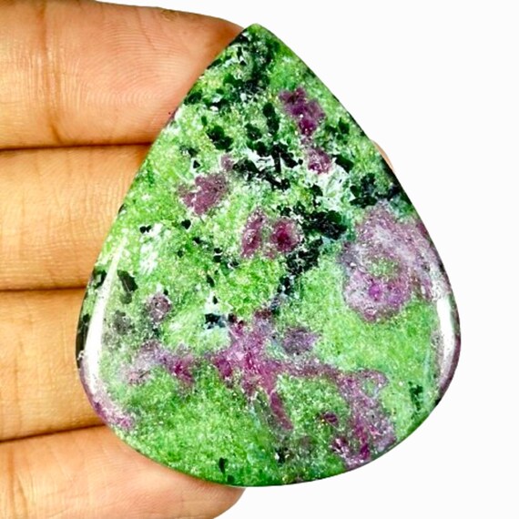 Zoisite Gemstone Anyolite Gemstone Ruby Zoisite Ruby In Zoisite