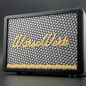 Schwarz Silber Gold Lautsprecher Spardose