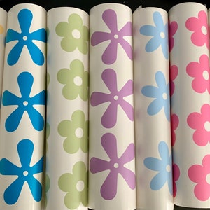 Spring Retro Flower Removable Decals/Stickers