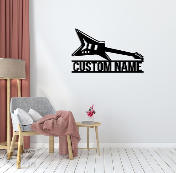 Personalized Heavy Metal Wall Art Heavy Metal Sign Metal Etsy