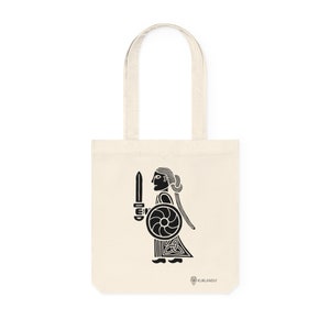 Shield Maiden - Bio-Baumwollstoff-Einkaufstasche