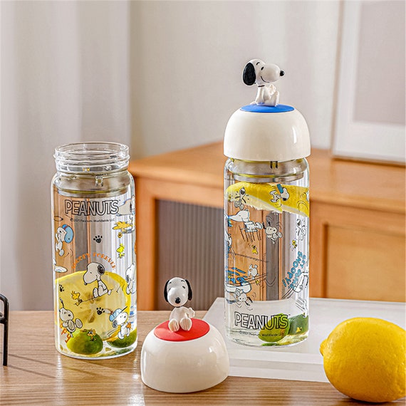 Cartoon Dog Glass Water Bottle Cartoon Clear Water Bottle - Etsy Cartoon Dog Glass Water Bottle Cartoon Clear Water Bottle - Etsy
