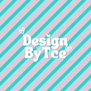 Summer Pink and Blue Seamless Pattern Files for Fabric Printing Sublimation Custom Fabric Design File