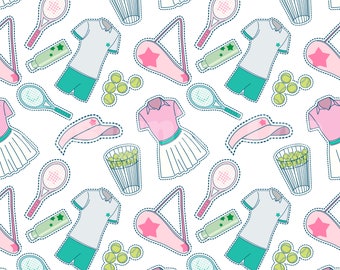 Golf Bright Seamless Pattern Files : Sport Fabric Printing (Fabric Design File)