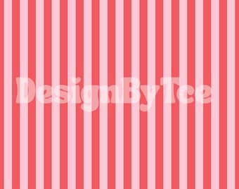 Red and Pink Seamless Pattern File: Fabric Printing (Digital Download, RGB Color)