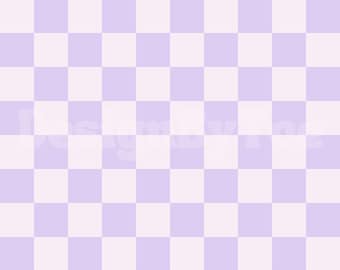 Purple Checkered Seamless Pattern: Fabric Printing, Sublimation (Digital Download)