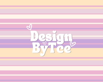 Pastel Purple Pink Stripes Seamless Pattern: Fabric Sublimation (Digital Download)