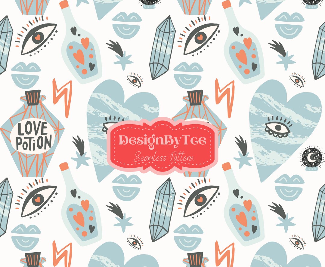 Valentines Boy Seamless Pattern Files for Fabric Sublimation Printing ...