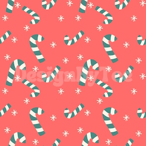 Christmas Fabric by the Yard, Quilting Cotton, Green Red White, Stockings,  Candy Canes, Holiday Festive Snow, Snowflakes, Pretty 