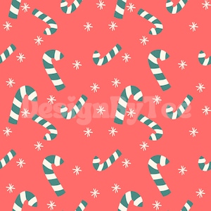 Traditionelle Zuckerstange mit Stern Nahtlose Musterdateien für Weihnachten Stoffdruck Sublimation Benutzerdefinierte Stoffdesigndatei