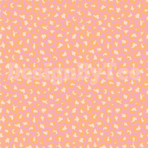 Estampado de leopardo rosa y naranja sin costuras (papel digital)