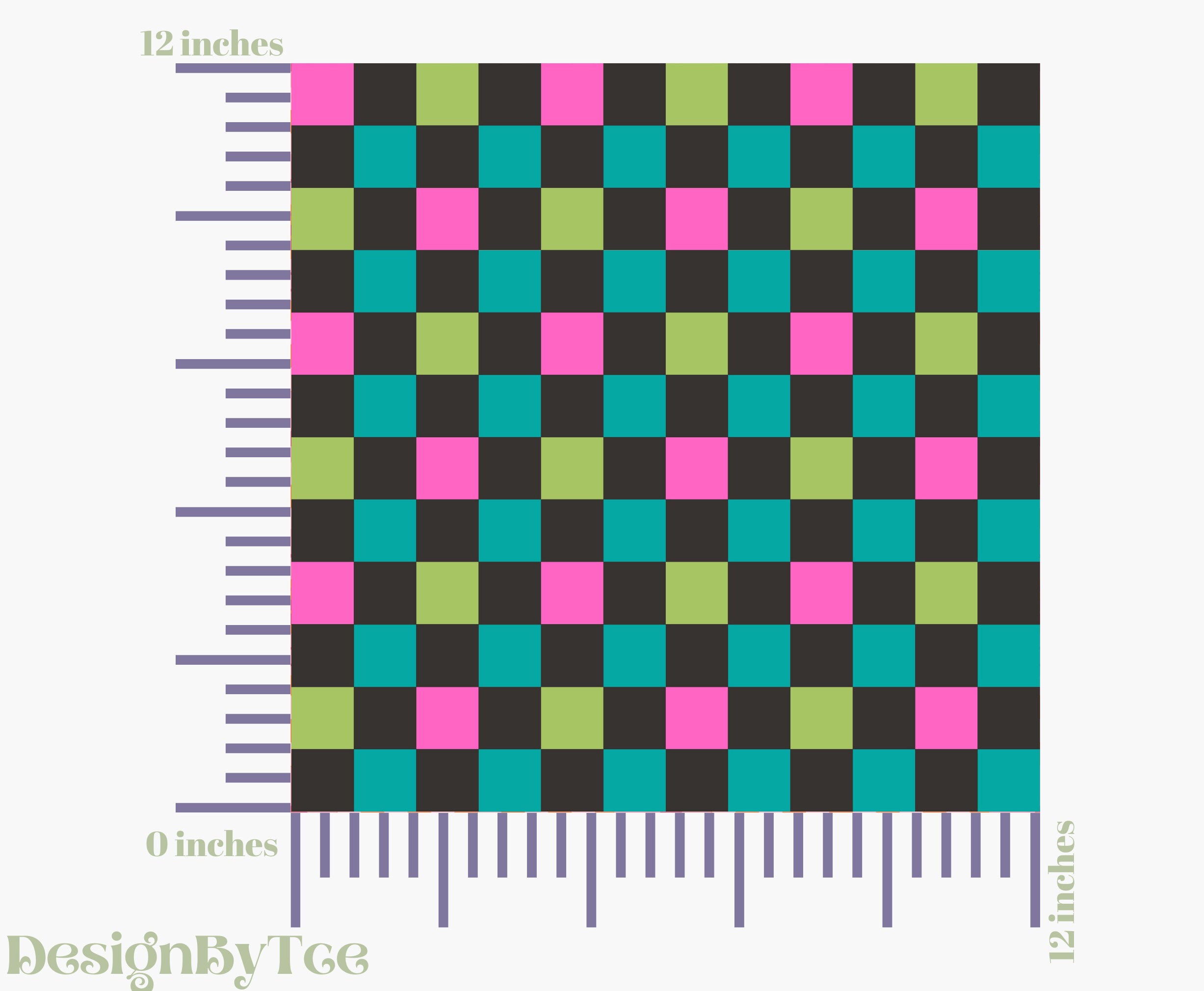 Sublimation Check Pattern Bright Checkered Seamless Pattern: Fabric Printing, Sublimation ...