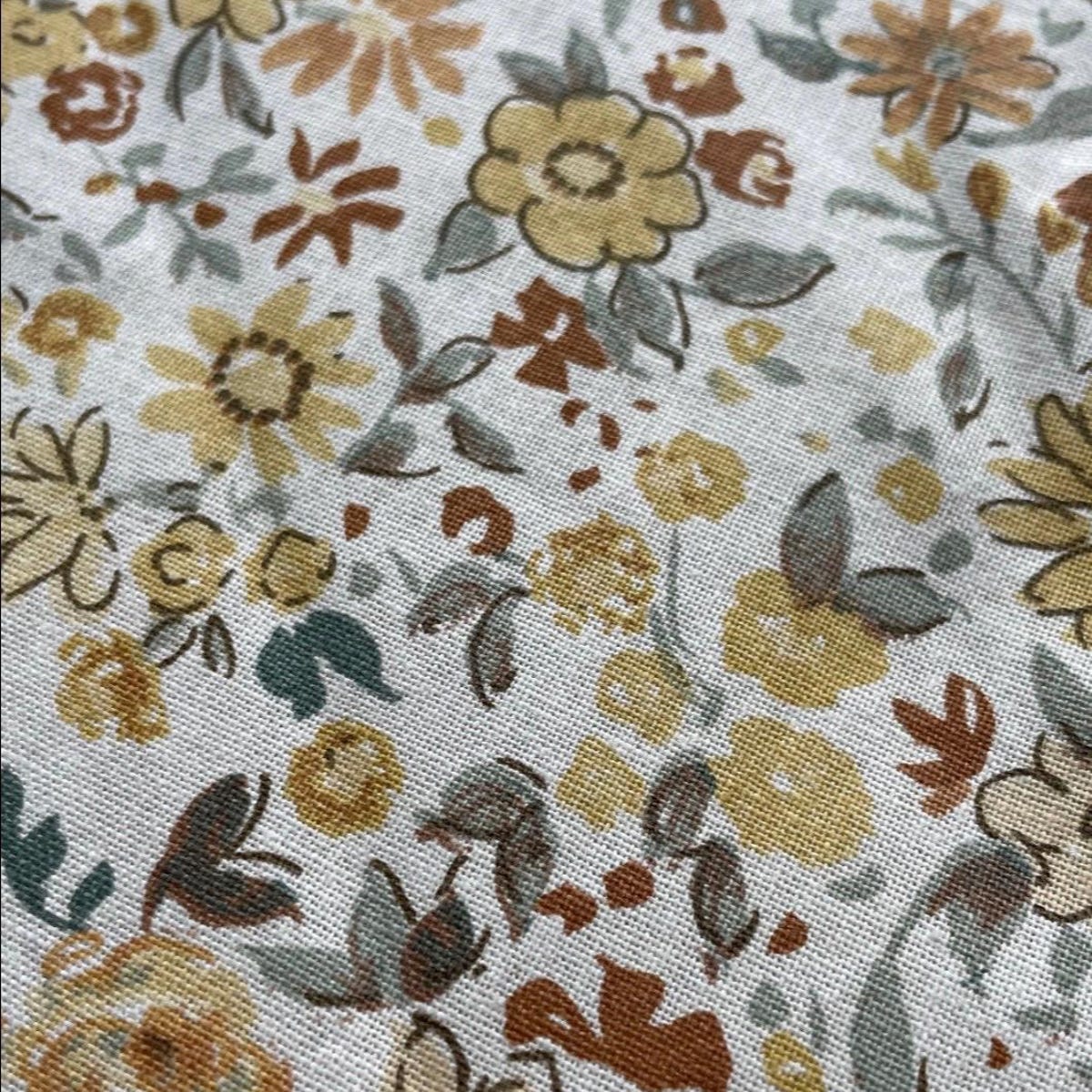 Reusable Washable Cotton Bowl Covers- 3 wildflower patterns