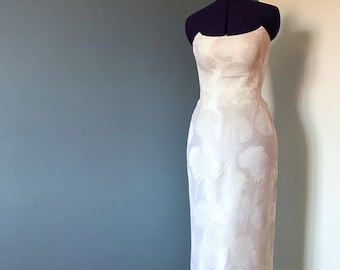 Silk corset wedding dress civil bridal dress Silk dress Bridal gown and separate Two Piece Wedding Dress Astra