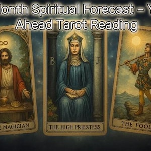 Lectura de Tarot de 12 meses / Pronóstico del año / Guía espiritual mensual / Lectura psíquica precisa (Despertar Cósmico – 50% de descuento)