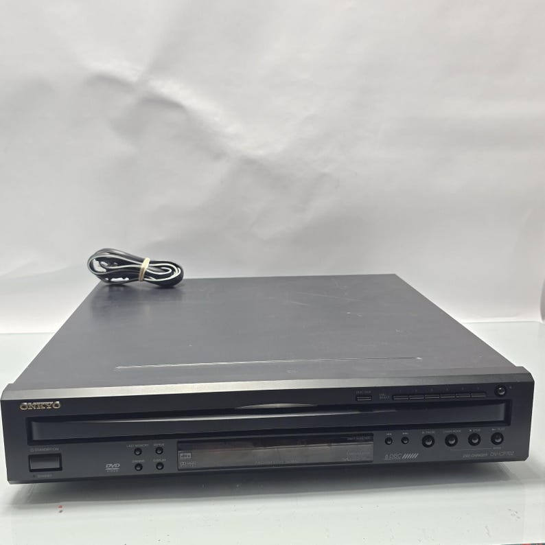Onkyo DV-CP702 6-Disc DVD Changer Dolby DTS Progressive Scan, Mp3 Wma As-Is image 6