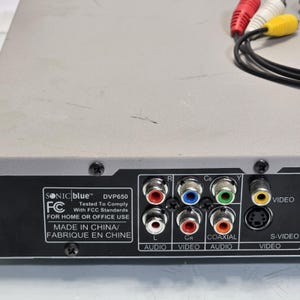 CineVision SonicBlue DVP650 DVD Player Dolby DTS MP3 Component Video Tested image 9