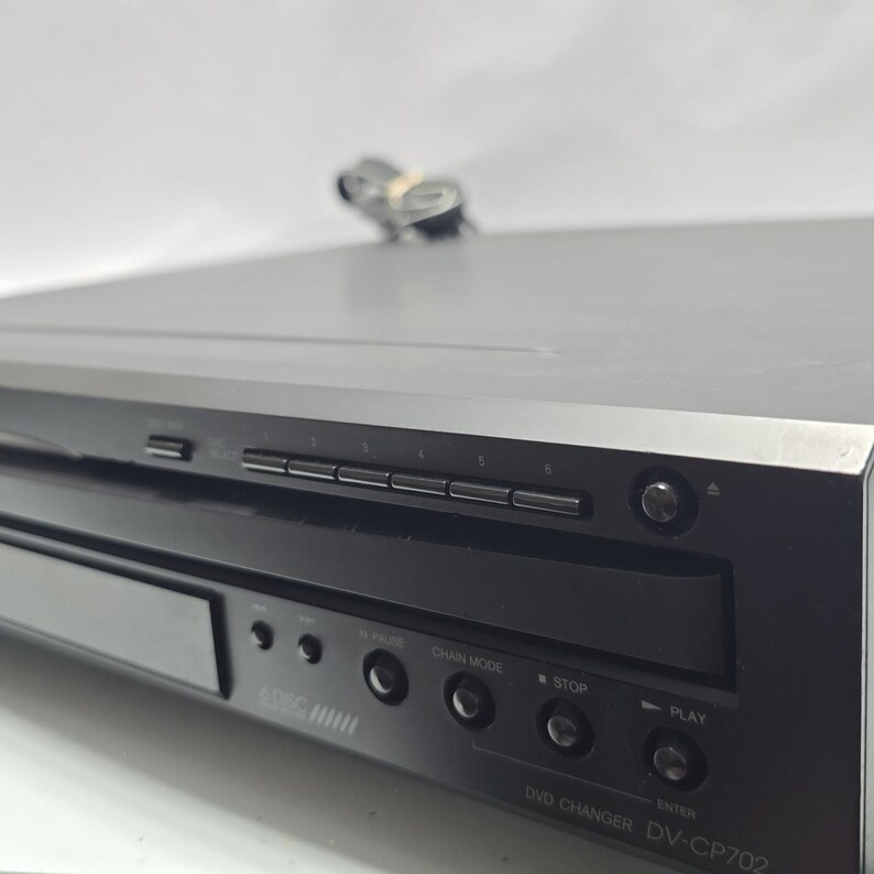 Onkyo DV-CP702 6-Disc DVD Changer Dolby DTS Progressive Scan, Mp3 Wma As-Is image 4