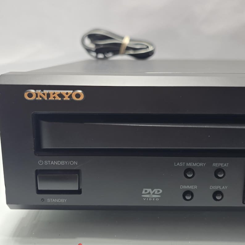 Onkyo DV-CP702 6-Disc DVD Changer Dolby DTS Progressive Scan, Mp3 Wma As-Is image 2