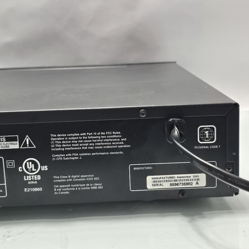 Onkyo DV-CP702 6-Disc DVD Changer Dolby DTS Progressive Scan, Mp3 Wma As-Is image 11