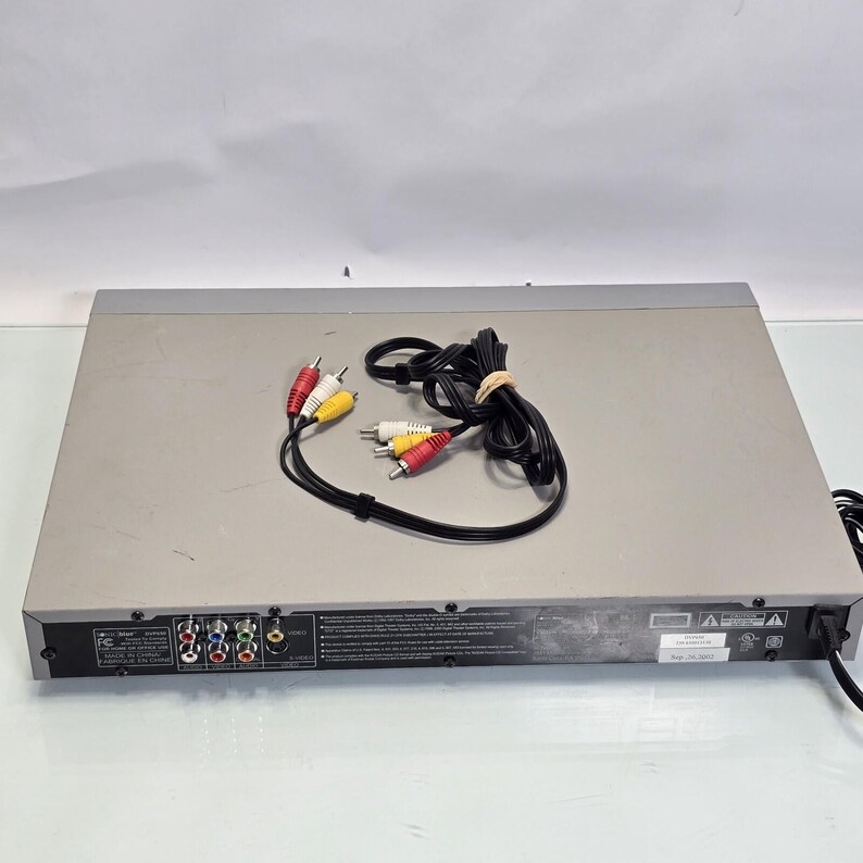 CineVision SonicBlue DVP650 DVD Player Dolby DTS MP3 Component Video Tested image 8