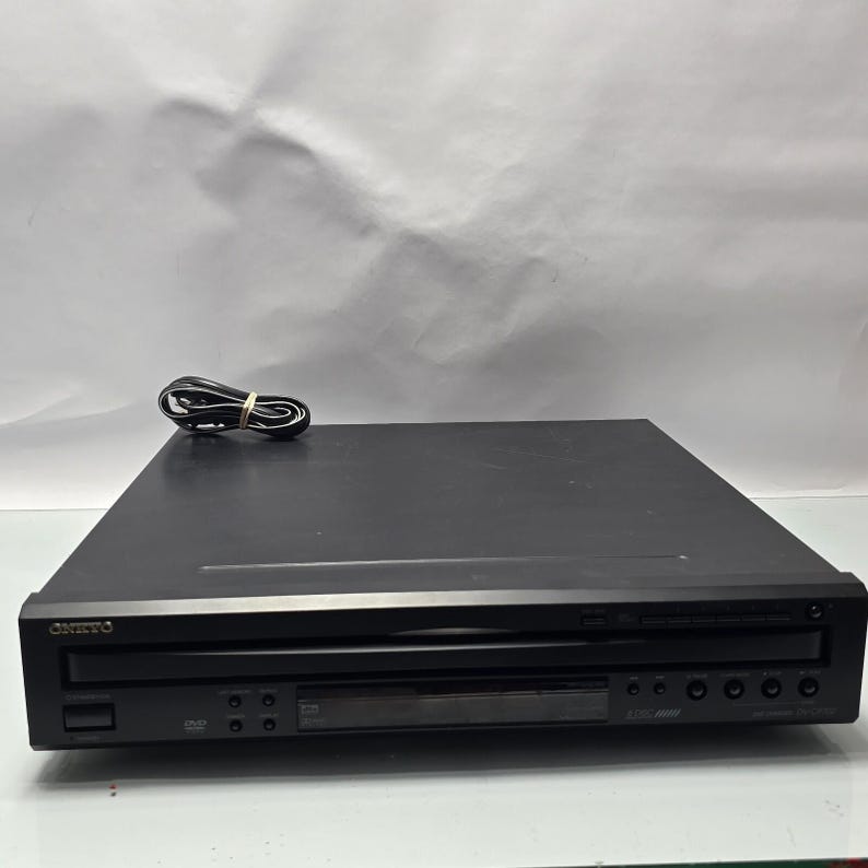 Onkyo DV-CP702 6-Disc DVD Changer Dolby DTS Progressive Scan, Mp3 Wma As-Is image 5