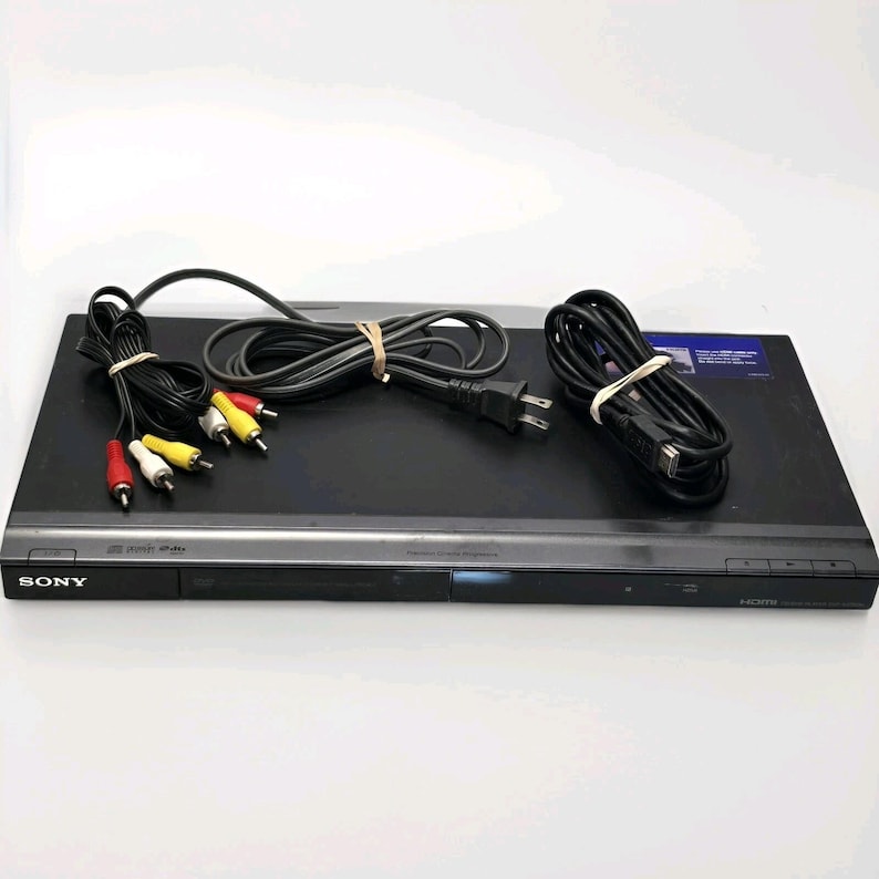 Sony DVP-Ns700H Hdmi Dvd CD Mp3 Dcd-R Player 1080p Dolby Dts Tested image 1