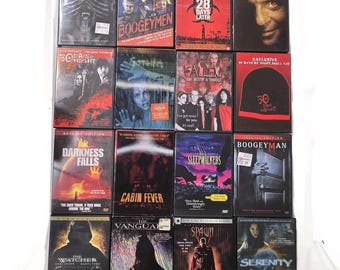 Lot of 16 Horror DVDs Bundle 18 Discs Mint Condition 2 Sealed Movies