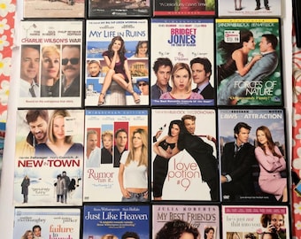 Romantic Comedy DVD Lot 16 Movies Sealed Mint Condition Bundle Popular Titles.