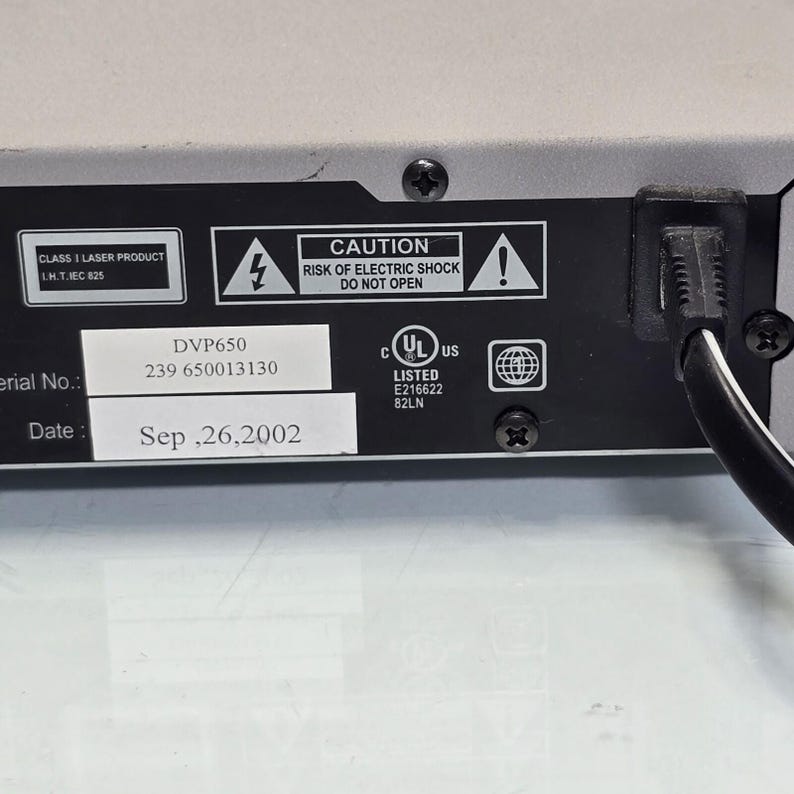 CineVision SonicBlue DVP650 DVD Player Dolby DTS MP3 Component Video Tested image 12