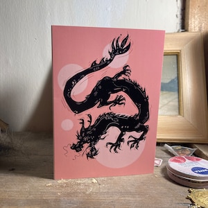 2 x A6 Nouvel An chinois 2024 Année du Dragon