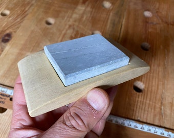 Cretan Oilstone Knife Sharpener: 140 gr Razor, Chisel, Jewelry Making