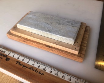 Cretan Oilstone Knife Sharpener: 258 gr 6000-9000 Grit Whetstone