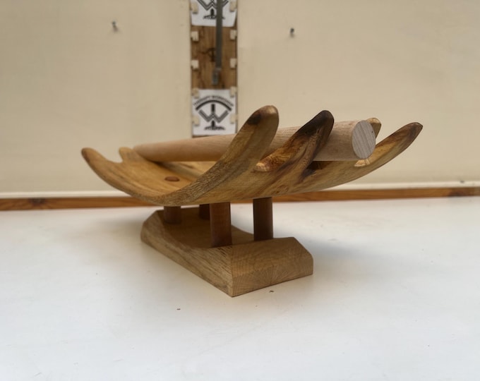 Bokken Rack Solid Wood Stand, Wooden Rack, Sword Rack, Bokken Stand, Kenjutsu ...