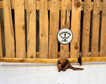 Handmade Olive Wood Sword Stand: Bokken & Katana Display