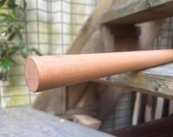 Beech Wood Aikido Training Jo: Japanese Samurai Arts Bo 161 cm