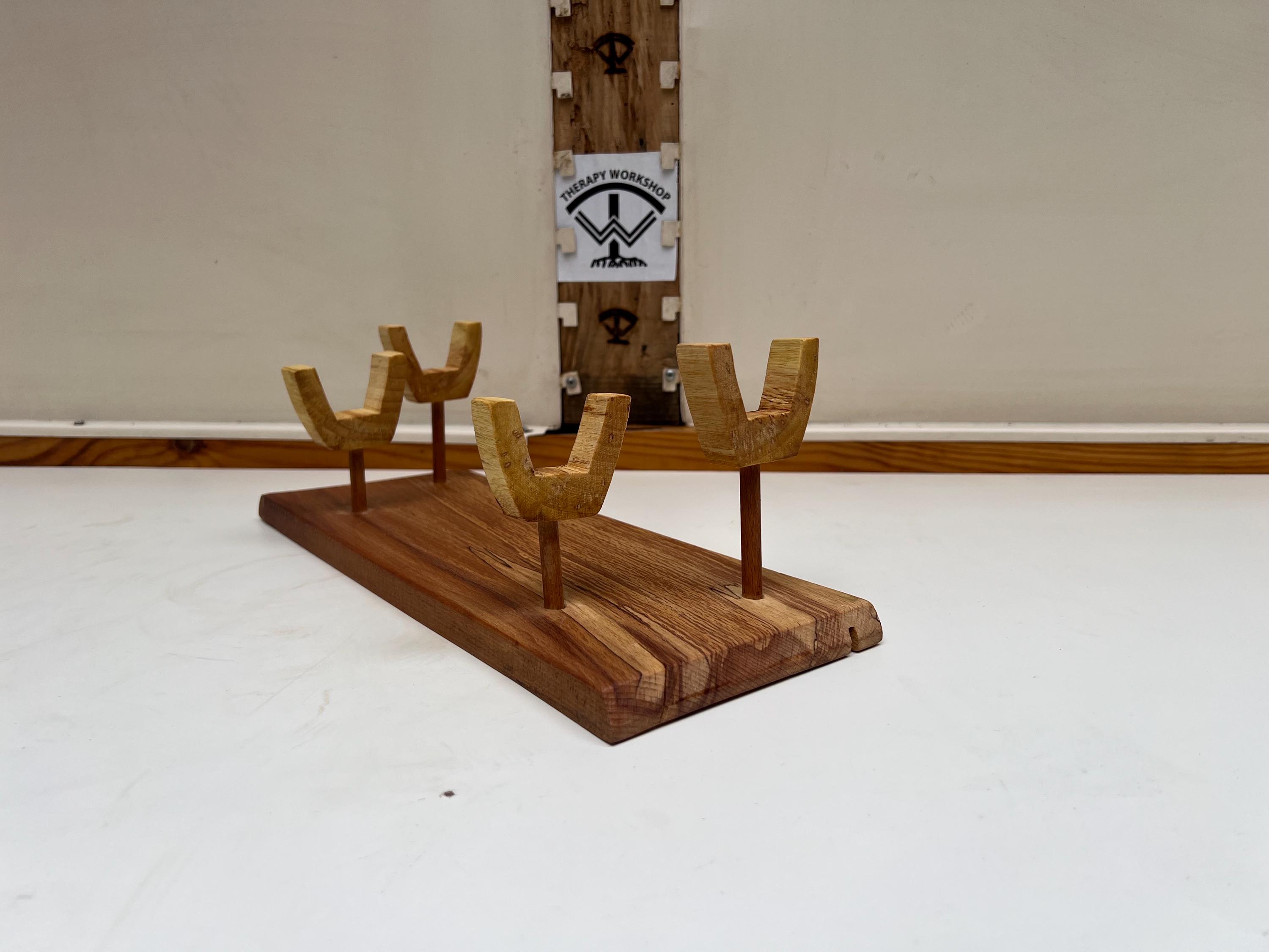 Bokken Rack Handmade Solid Wood Sword Stand: Katana & Bokken Rack - Etsy