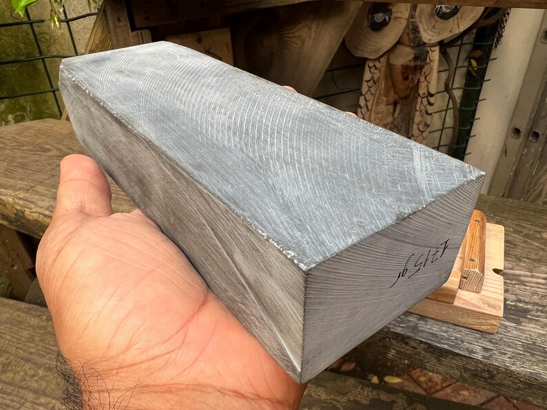 Large Turkish Whetstone Sharpening Stone: 1725gr Knife Chisel Sharpener with Handmade Wooden Box image 2