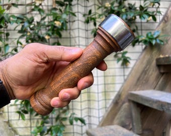 Tiny Steel Mallet: Beech Wood Handle, Precision Hammer (200 gr)